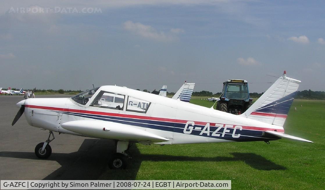 G-AZFC, 1971 Piper PA-28-140 Cherokee C/N 28-7125486, PA-28 at Turweston