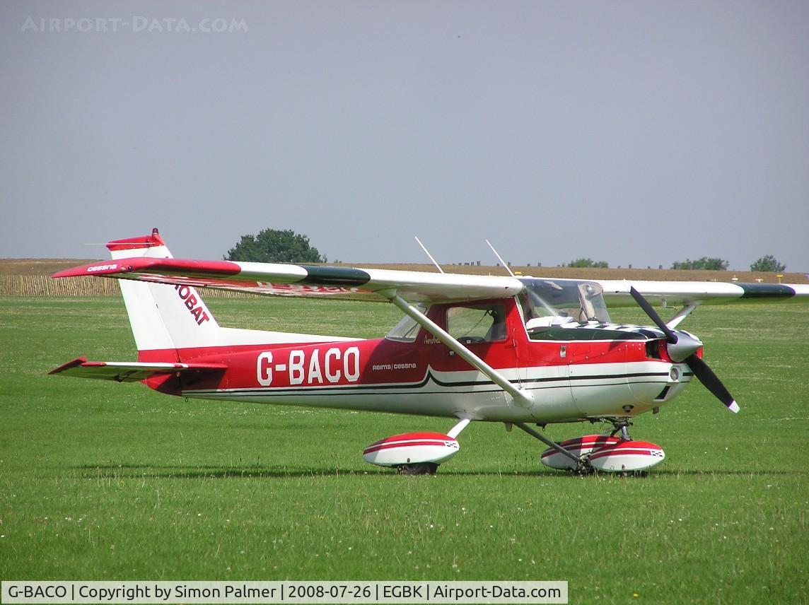 G-BACO, 1972 Reims FRA150L Aerobat C/N 0163, Cessna Aerobat at Sywell
