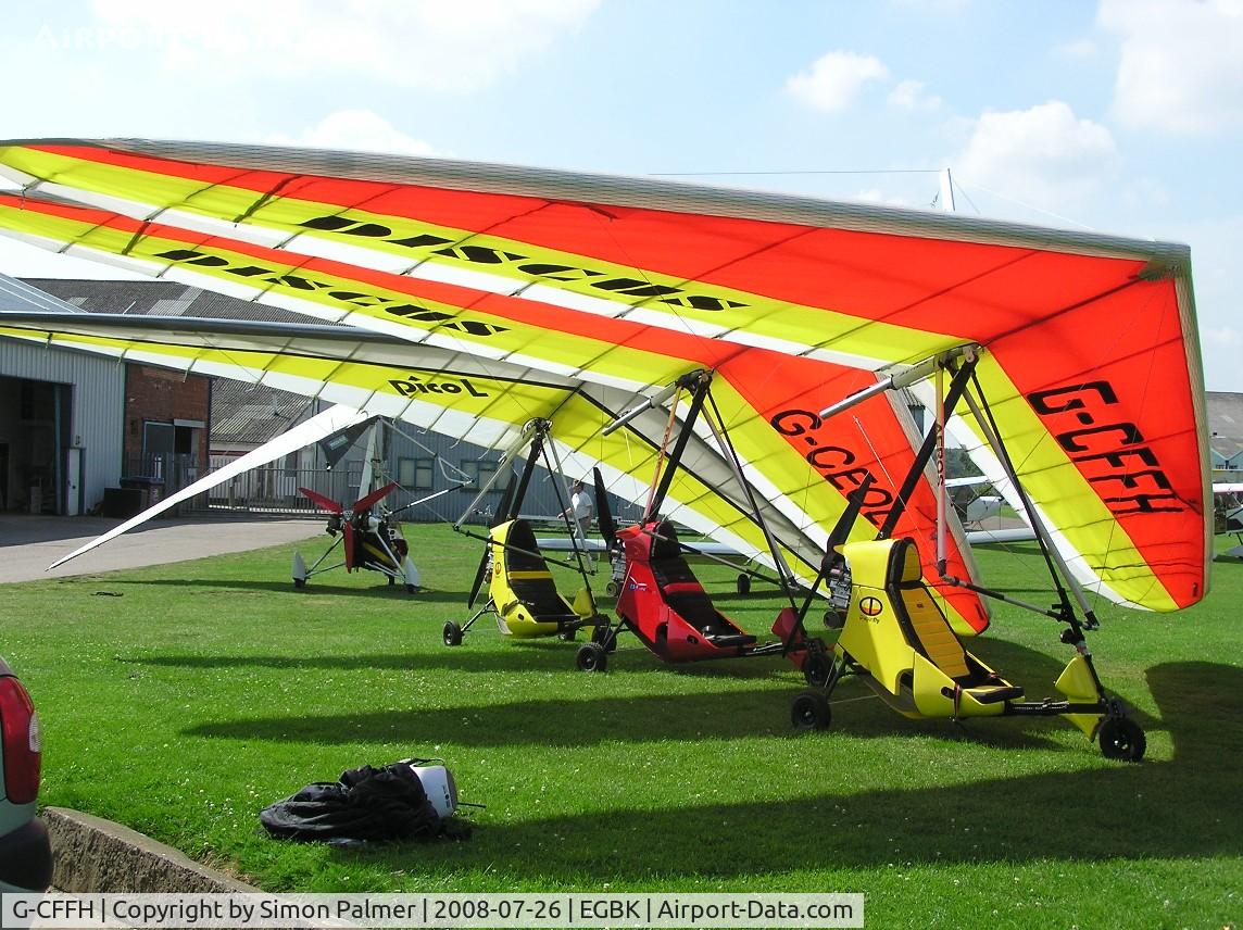 G-CFFH, 2008 Aeros Discus 15T Dragonfly C/N 00908/002, Aeros Dragonfly at Sywell