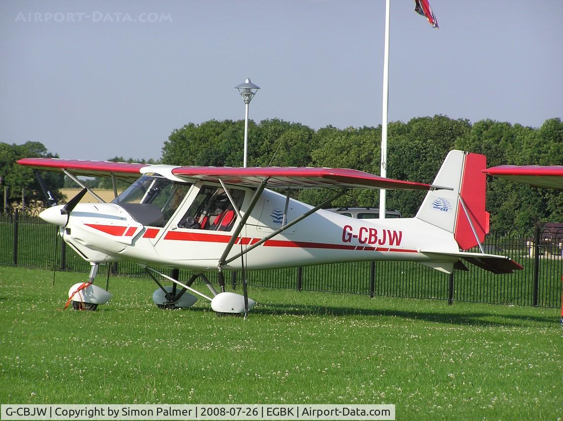 G-CBJW, 2002 Comco Ikarus C42 FB UK C/N PFA 322-13811, Ikarus C42 at Sywell