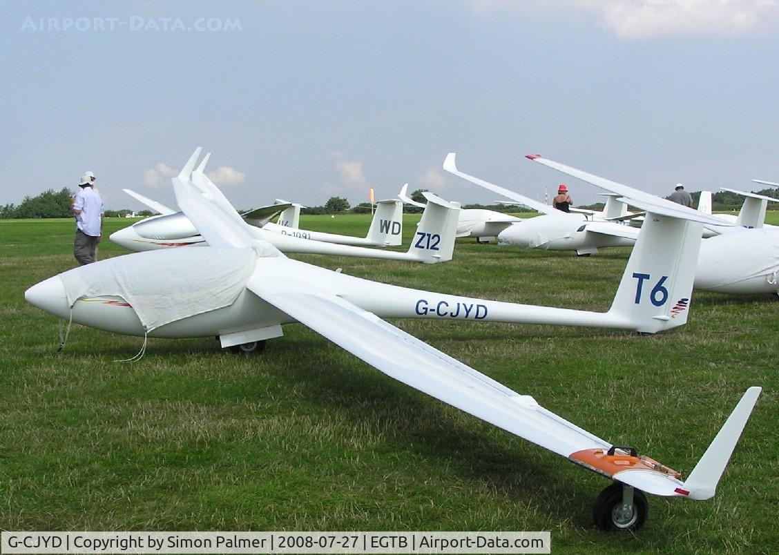 G-CJYD, 2001 Schleicher ASW-27 C/N 27155, Schleicher ASW27 at Booker