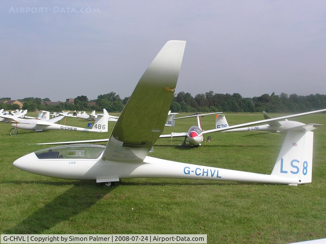 G-CHVL, 1996 Rolladen-Schneider LS-8-18 C/N 8060, Rolladen-Schneider LS8 at Bicester