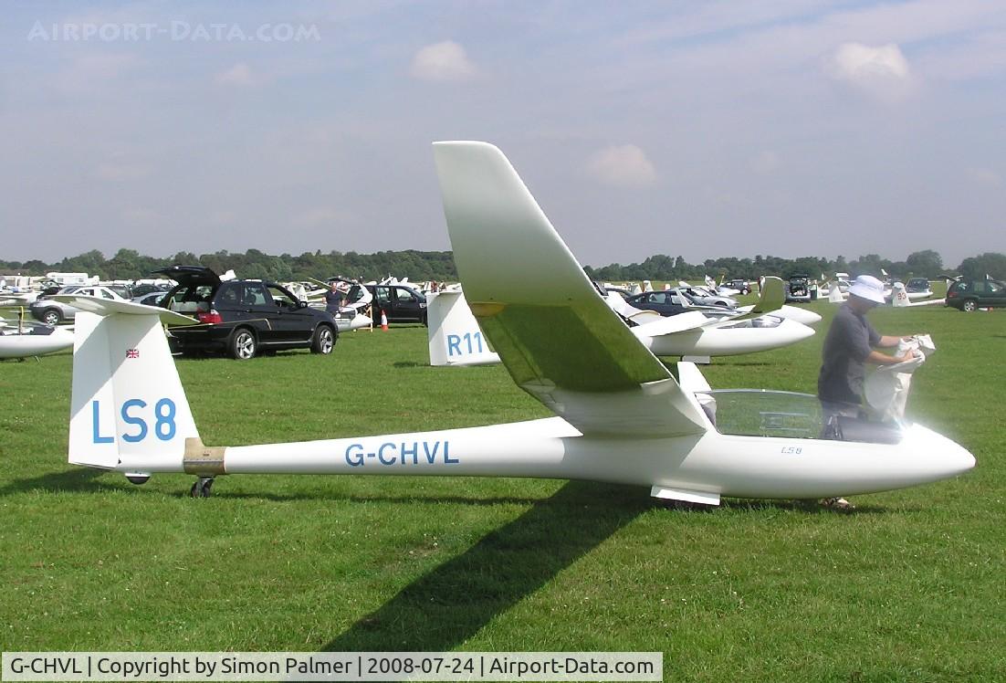 G-CHVL, 1996 Rolladen-Schneider LS-8-18 C/N 8060, Rolladen-Schneider LS8 at Bicester