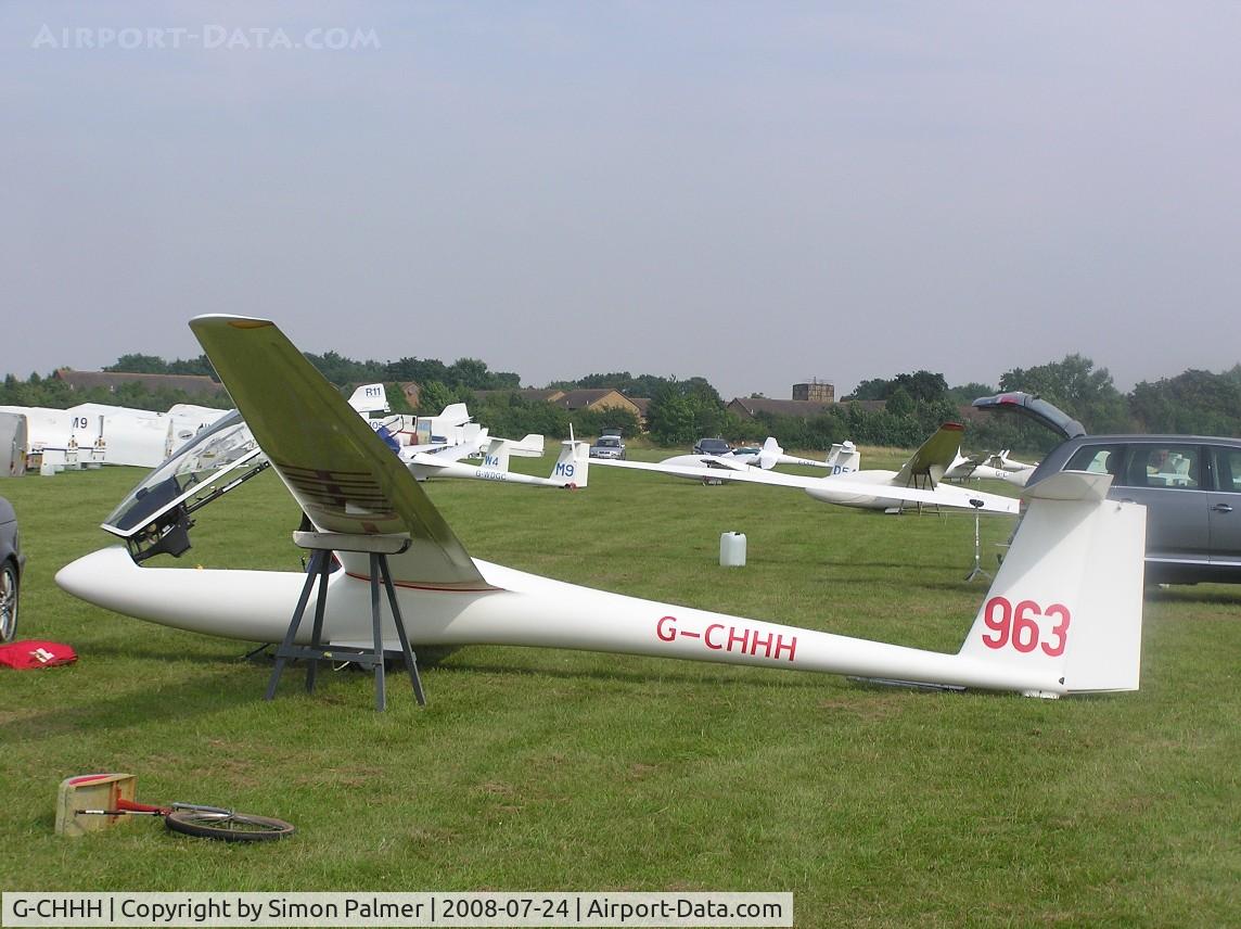 G-CHHH, 1992 Rolladen-Schneider LS-6c C/N 6289, Rolladen-Schneider LS6 at Bicester