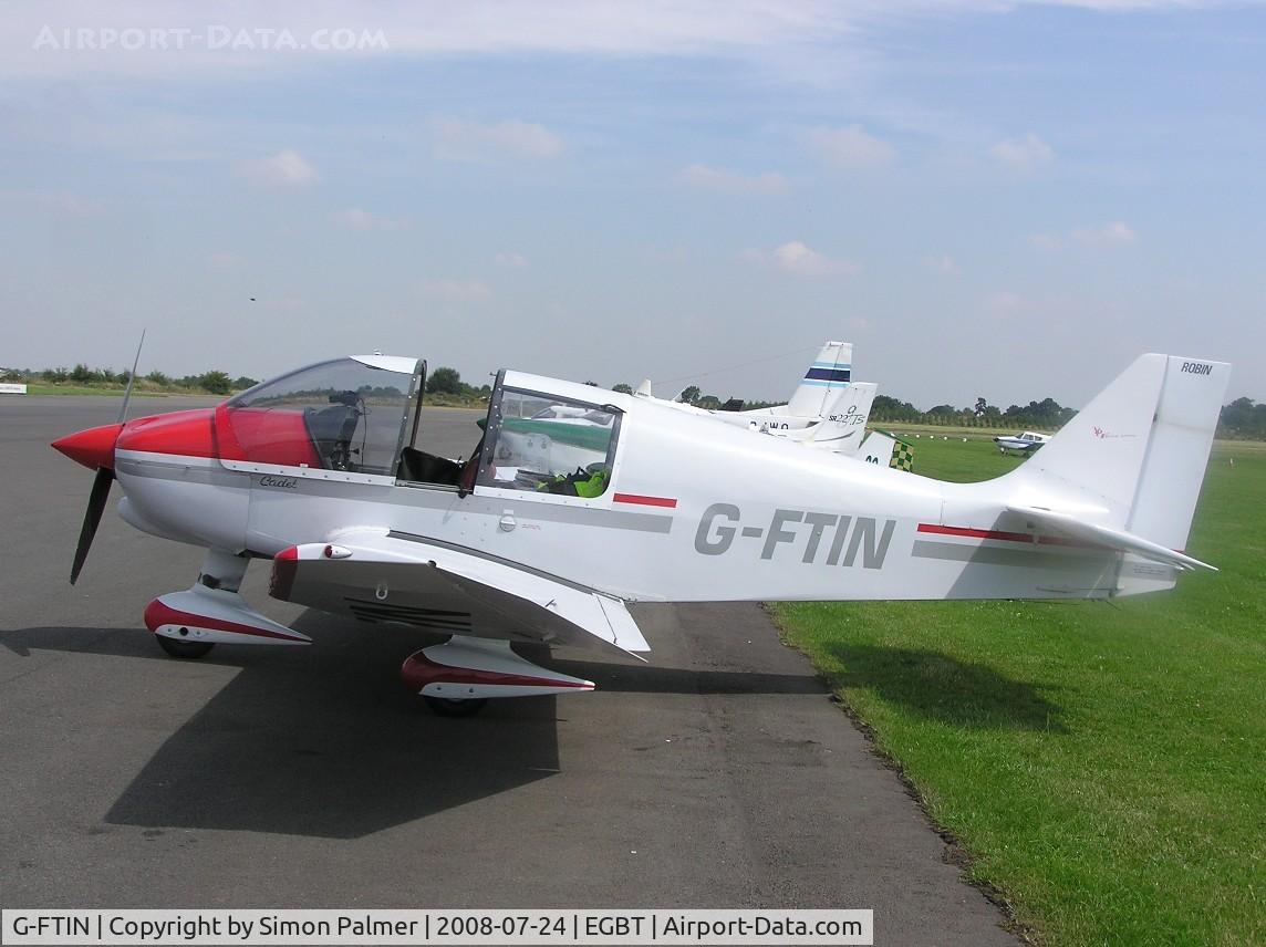 G-FTIN, 1988 Robin DR-400-100 Cadet C/N 1830, Robin DR400 visiting Turweston