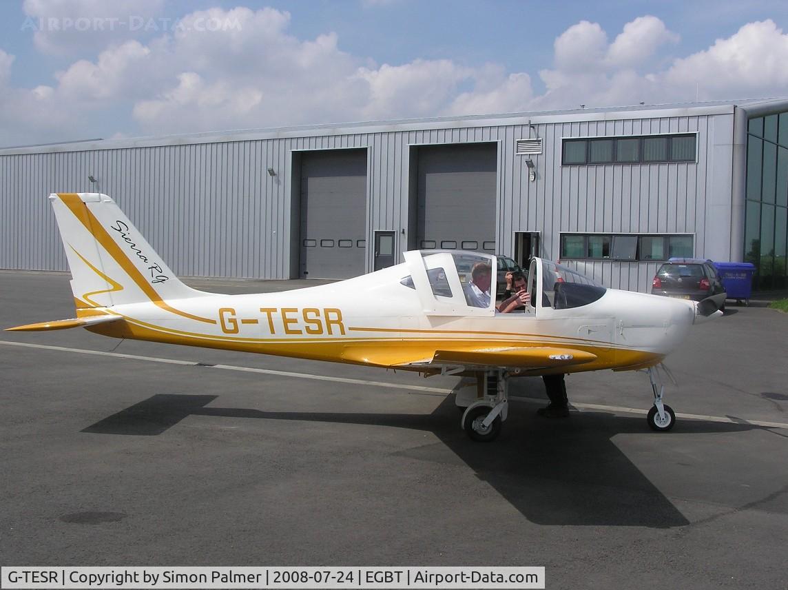 G-TESR, 2008 Tecnam P-2002RG Sierra C/N PFA 333A-14758, Tecnam Sierra RG at Turweston