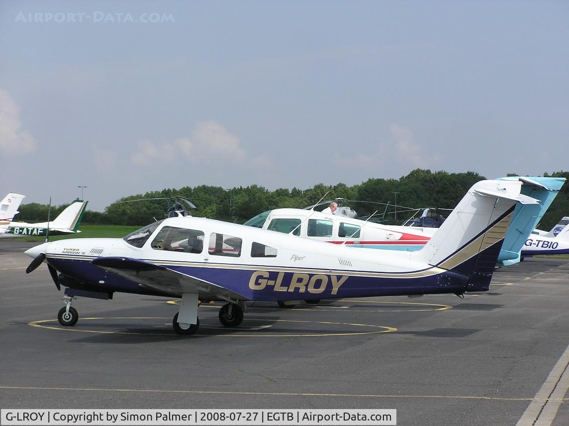 G-LROY, 1981 Piper PA-28RT-201T Turbo Arrow IV C/N 28R-8131024, PA28RT at Booker