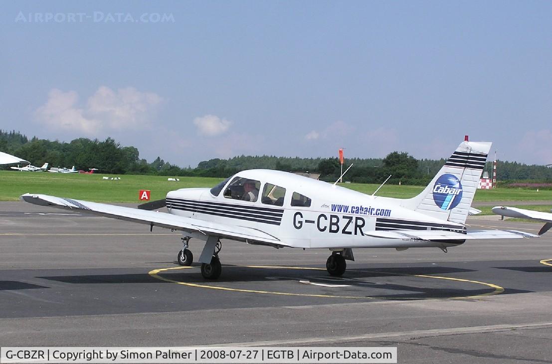 G-CBZR, 1989 Piper PA-28R-201 Cherokee Arrow III C/N 2837029, PA28 seen at Booker