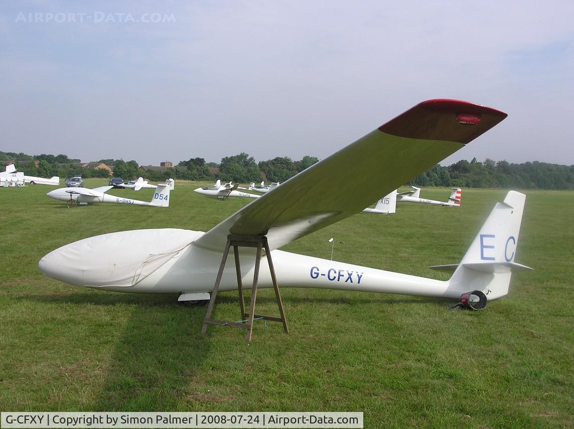 G-CFXY, 1974 Schleicher ASW-15B C/N 15348, Schleicher ASW15 at Bicester