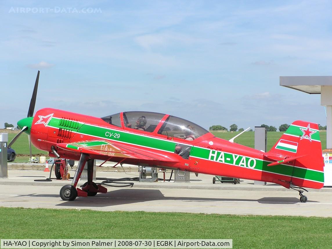 HA-YAO, 1998 Sukhoi Su-29 C/N N0001-01, Sukhoi Su-29 at the Sywell pumps