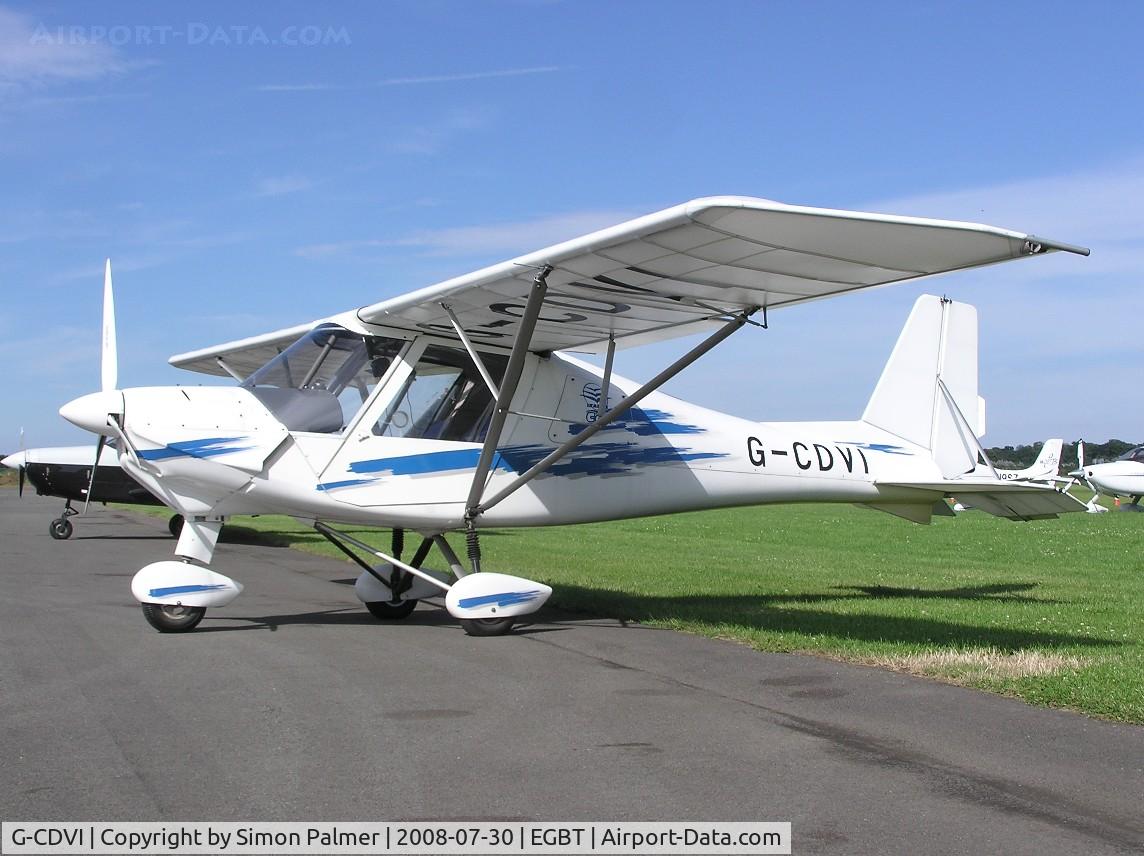 G-CDVI, 2006 Comco Ikarus C42 FB80 C/N 0602-6794, Ikarus C42 visiting Turweston