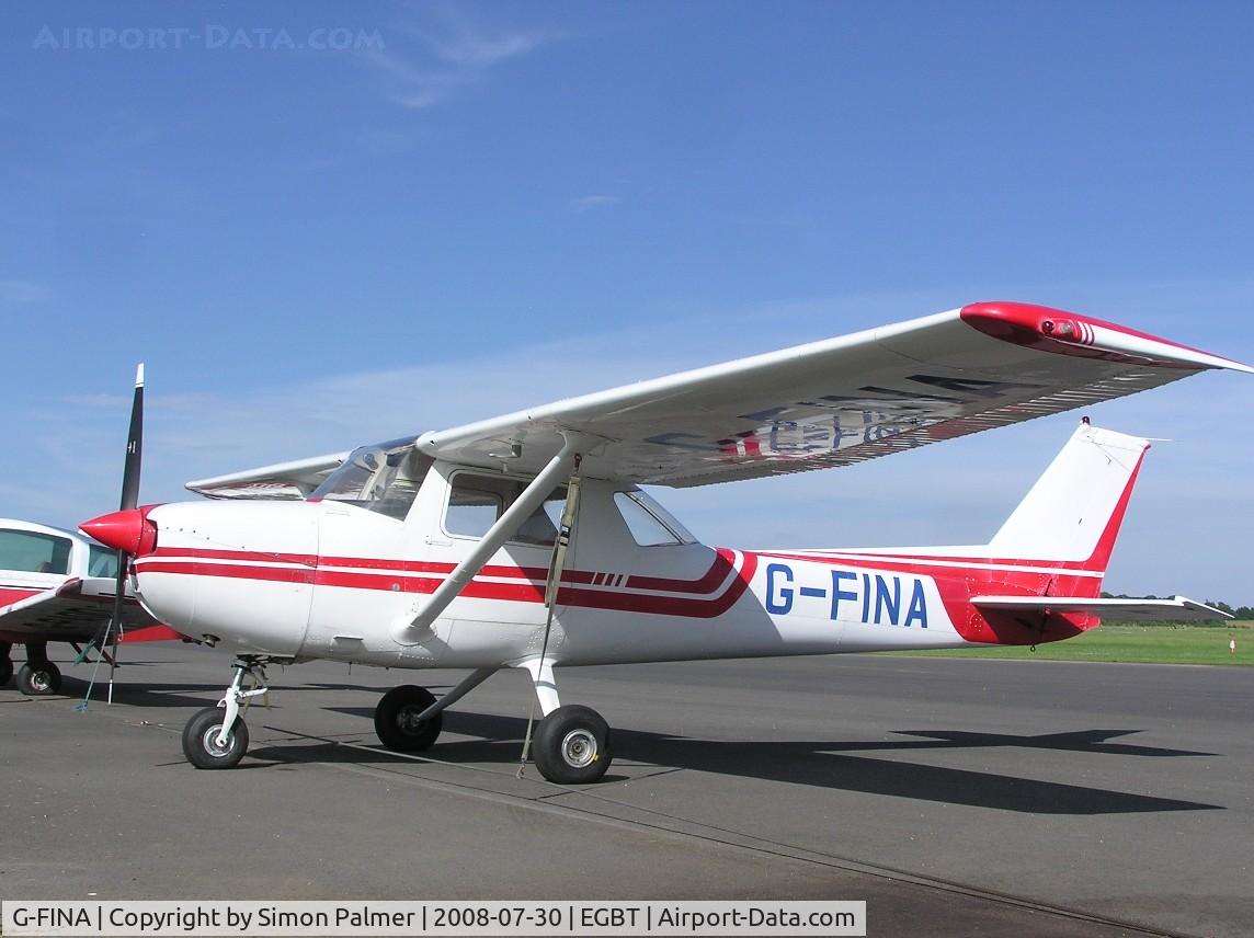 G-FINA, 1972 Reims F150L C/N 0826, Cessna F150L based at Turweston