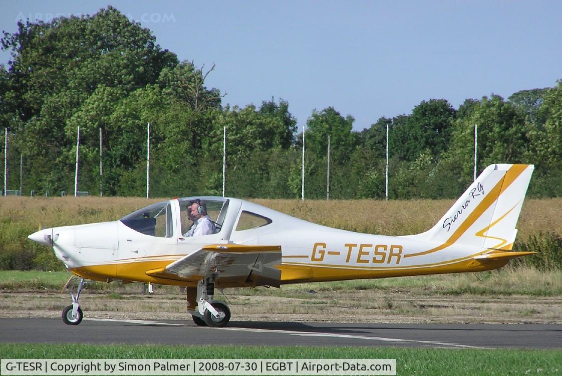 G-TESR, 2008 Tecnam P-2002RG Sierra C/N PFA 333A-14758, Newly-built Sierra RG taking off on a test flight