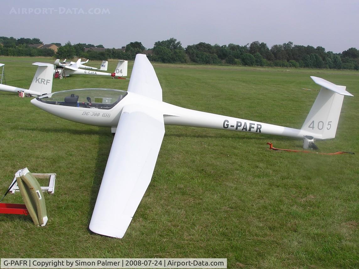 G-PAFR, 1989 Elan DG-300 C/N 3E344, Glaser-Dirks DG-300 at Bicester