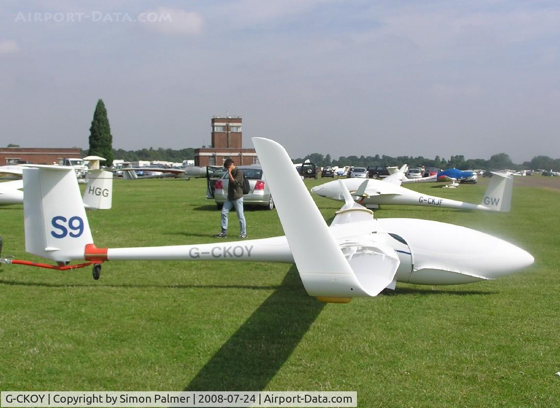 G-CKOY, 2007 Schleicher ASW-27-18E C/N 29510, Schleicher ASG-29