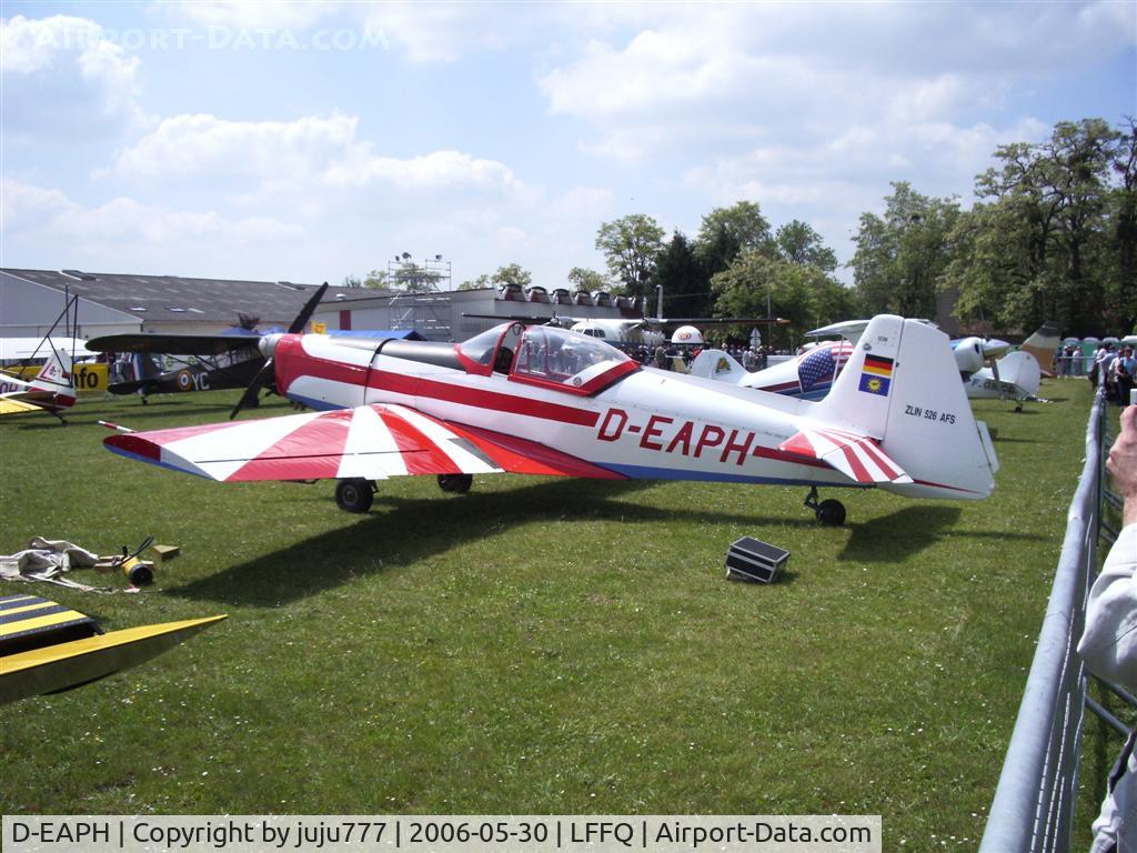 D-EAPH, Zlin Z-526AFS Acrobat C/N 1230, on display at Cerny La Ferté-Alais