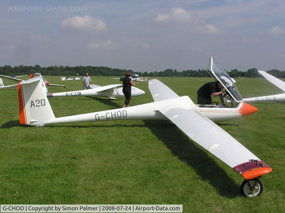 G-CHOD, 1979 Schleicher ASW-20 C/N 20288, ASW20