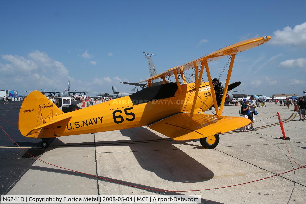 N6241D, 1943 Boeing B75N1 C/N 75-7862, Boeing B75N1 PT-17