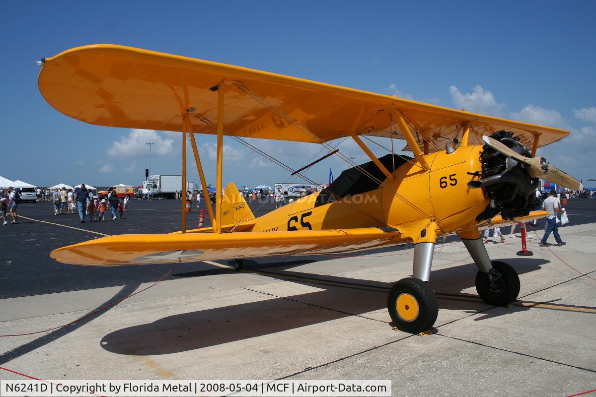N6241D, 1943 Boeing B75N1 C/N 75-7862, Boeing B75N1 PT-17