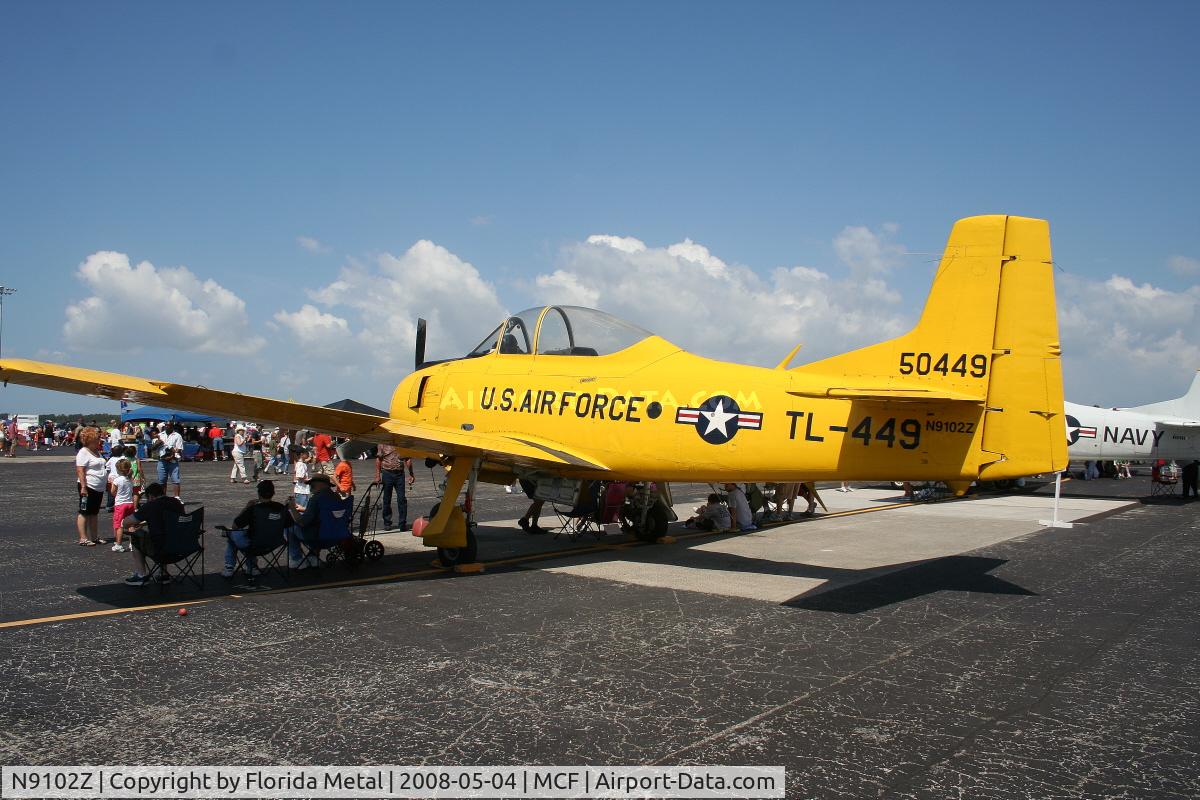 N9102Z, 1951 North American T-28A Trojan C/N 171-7, T-28A