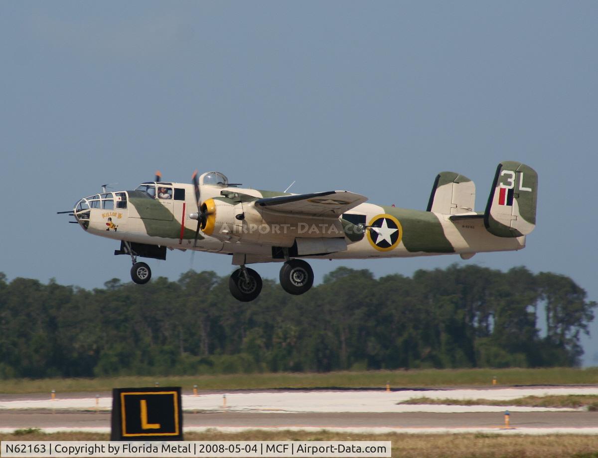 N62163, 1944 North American B-25J Mitchell Mitchell C/N 108-47451, B-25 Killer B