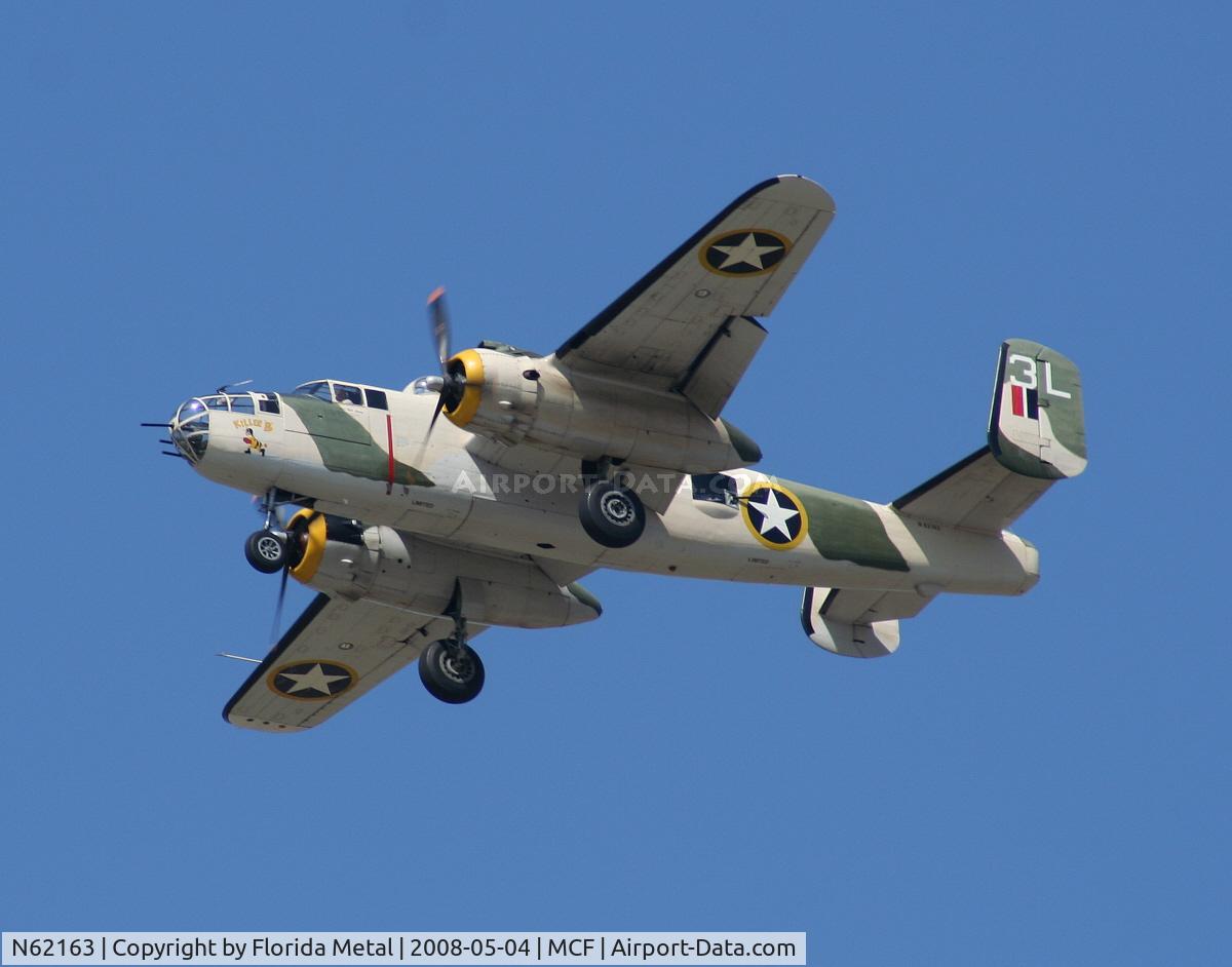 N62163, 1944 North American B-25J Mitchell Mitchell C/N 108-47451, B-25 Killer B