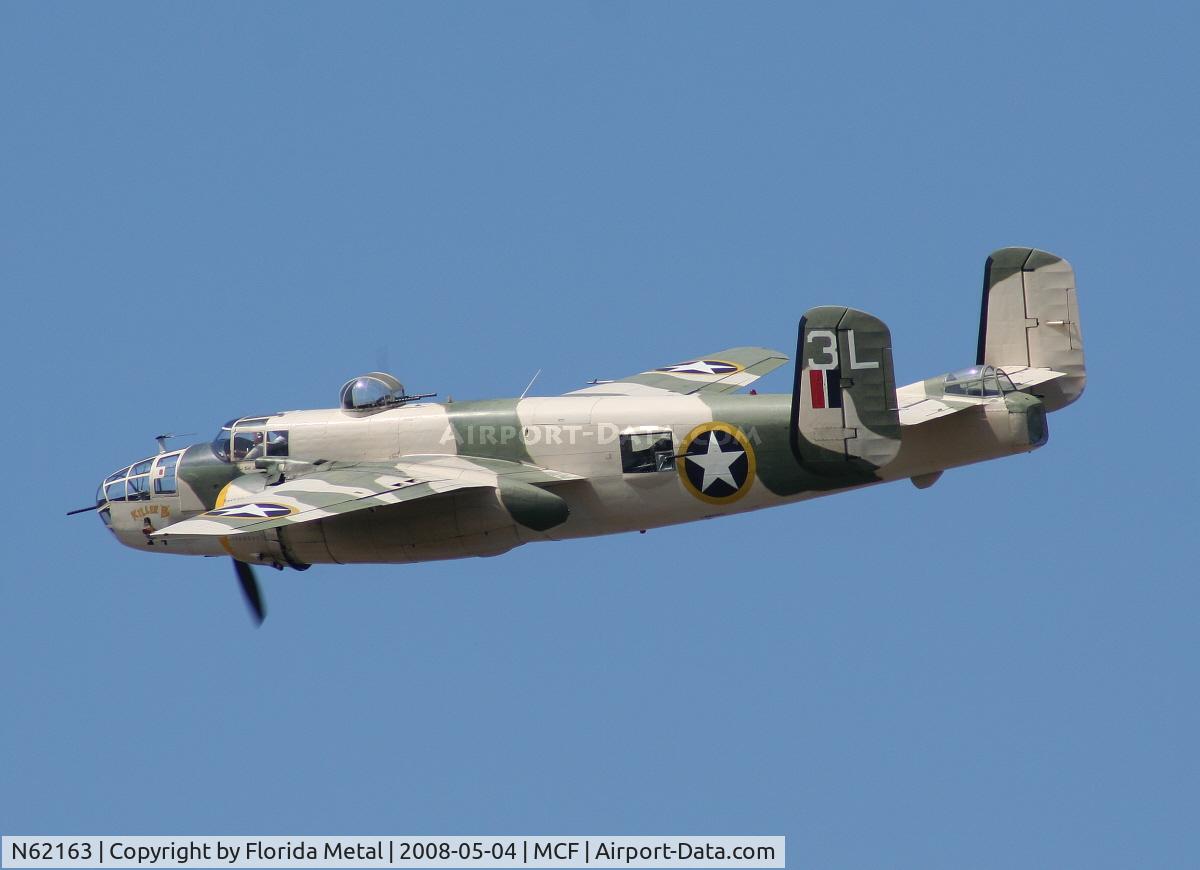 N62163, 1944 North American B-25J Mitchell Mitchell C/N 108-47451, B-25 Killer B