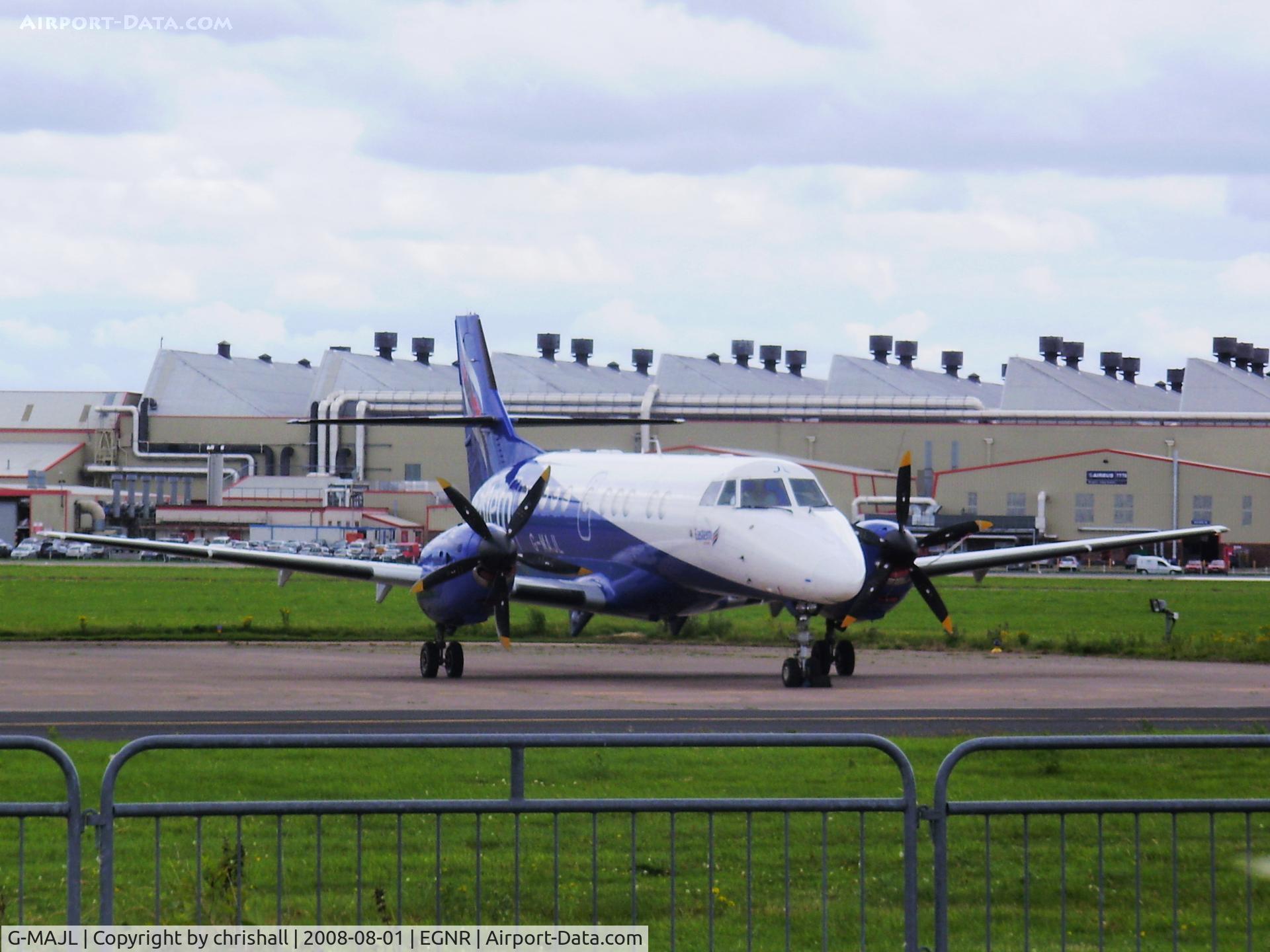 G-MAJL, 1996 British Aerospace Jetstream 41 C/N 41087, The Hawarden - Filton daily shuttle