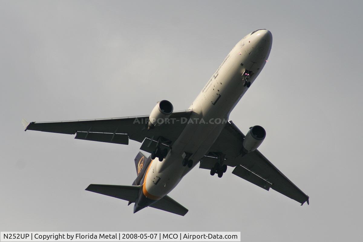 N252UP, 1996 McDonnell Douglas MD-11F C/N 48768, UPS MD-11