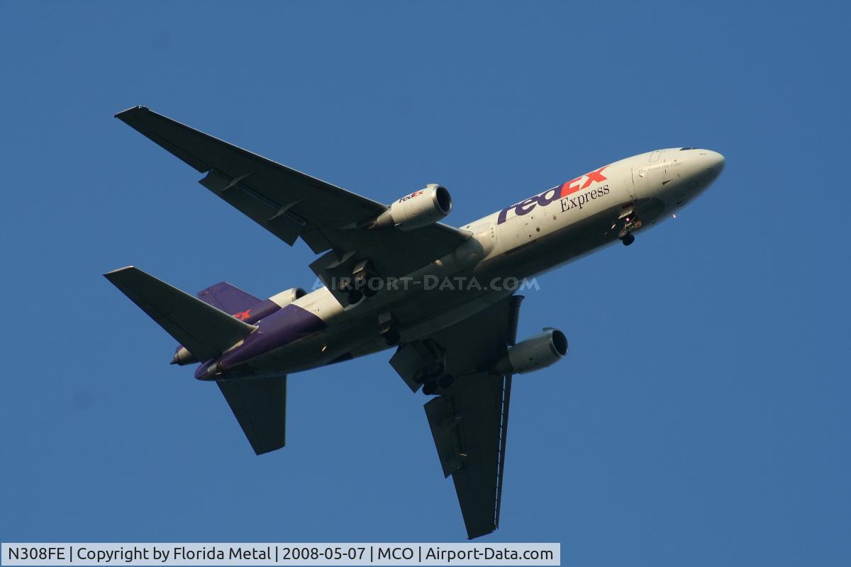 N308FE, 1986 McDonnell Douglas MD-10-30F C/N 48297, Fed Ex DC-10-30