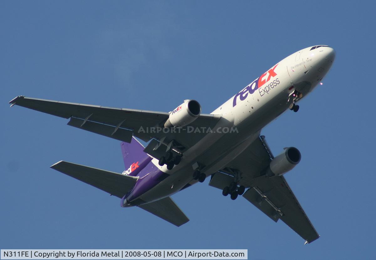 N311FE, 1975 McDonnell Douglas DC-10-30F C/N 46871, Fed Ex MD-10-30