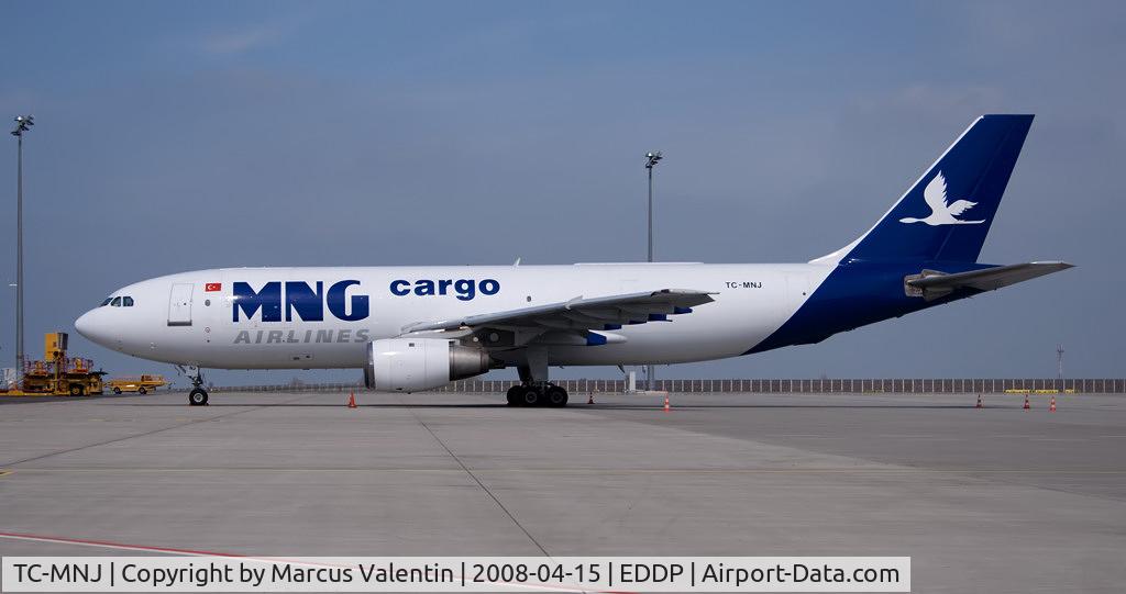 TC-MNJ, 1980 Airbus A300B4-203(F) C/N 123, Stand Allocation in Germany, LEJ / EDDP DHL Airhub