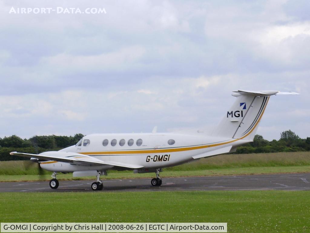 G-OMGI, 1986 Beech B200 Super King Air King Air C/N BB-1259, MGI AVIATION LTD