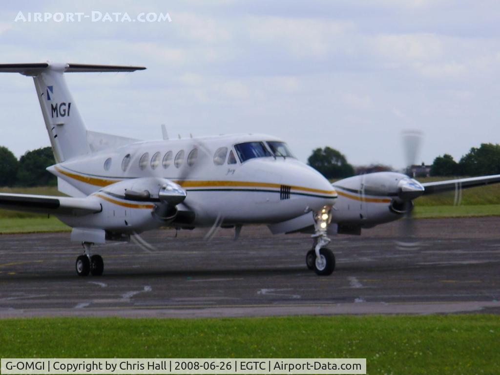 G-OMGI, 1986 Beech B200 Super King Air King Air C/N BB-1259, MGI AVIATION LTD