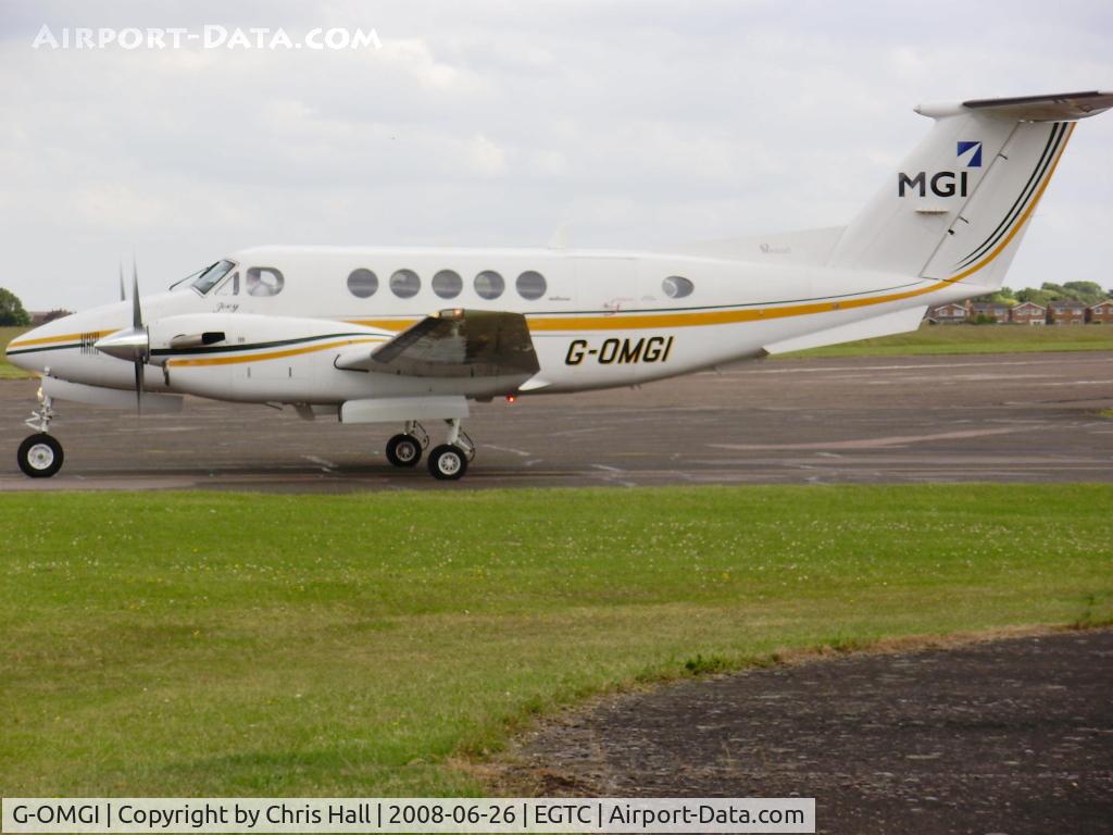 G-OMGI, 1986 Beech B200 Super King Air King Air C/N BB-1259, MGI AVIATION LTD