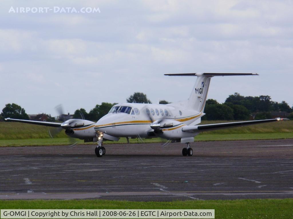 G-OMGI, 1986 Beech B200 Super King Air King Air C/N BB-1259, MGI AVIATION LTD