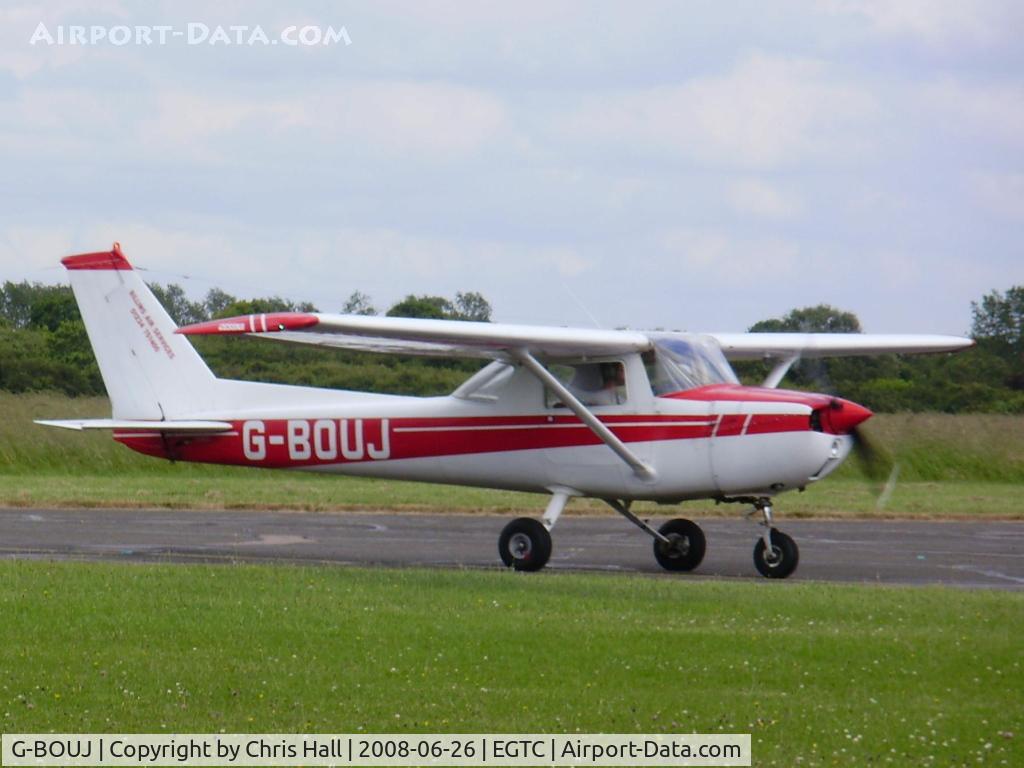 G-BOUJ, 1975 Cessna 150M C/N 150-76373, cn 150-76373. UJ FLYING GROUP