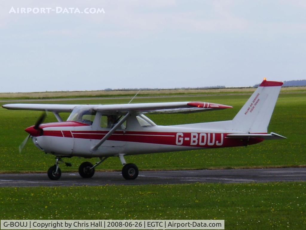 G-BOUJ, 1975 Cessna 150M C/N 150-76373, cn 150-76373. UJ FLYING GROUP