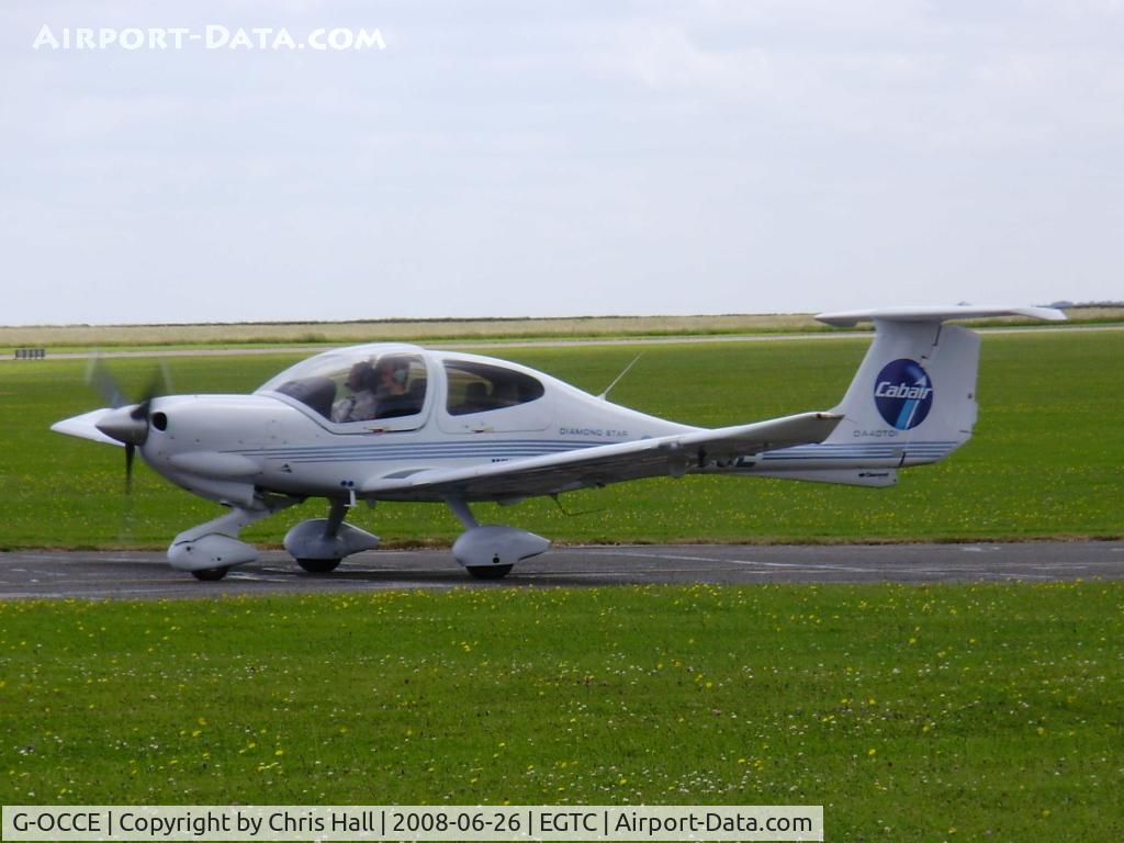 G-OCCE, 2006 Diamond DA-40D Diamond Star C/N D4.226, cn D4.226 Cabair Ltd