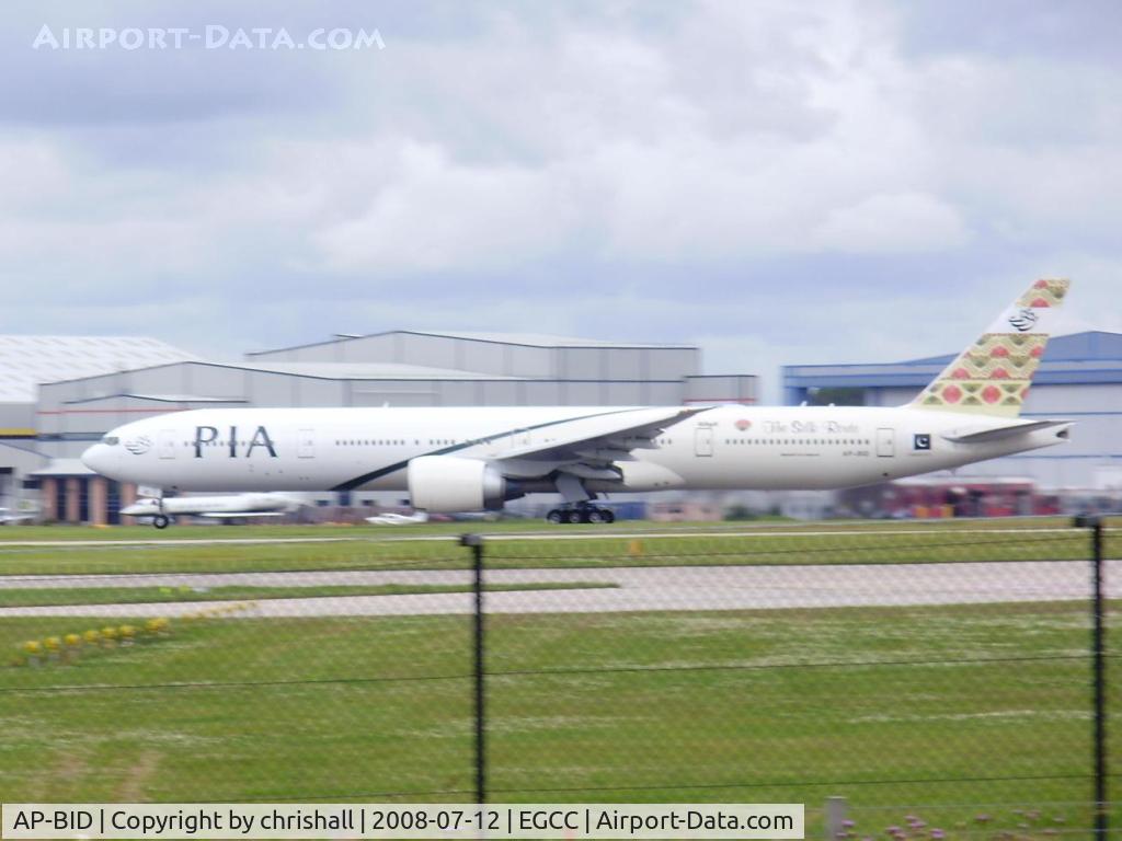 AP-BID, 2008 Boeing 777-340/ER C/N 33780, PIA