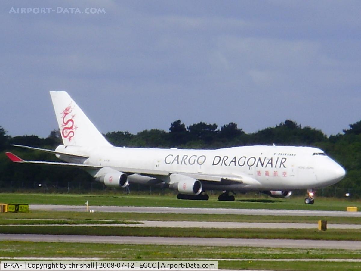 B-KAF, 1992 Boeing 747-412 C/N 26547, Dragonair Cargo