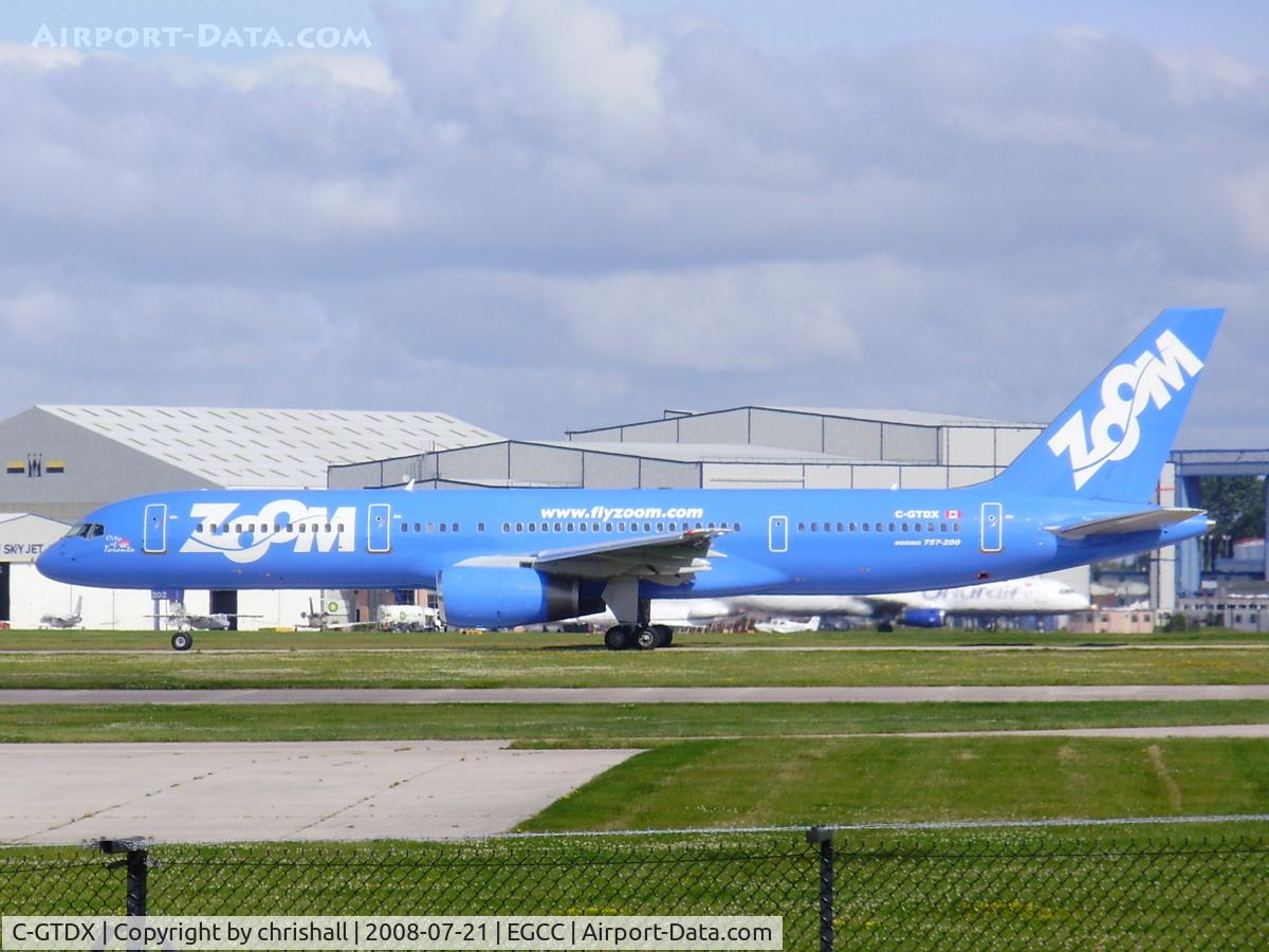C-GTDX, 1990 Boeing 757-28A C/N 24544, Zoom Airlines