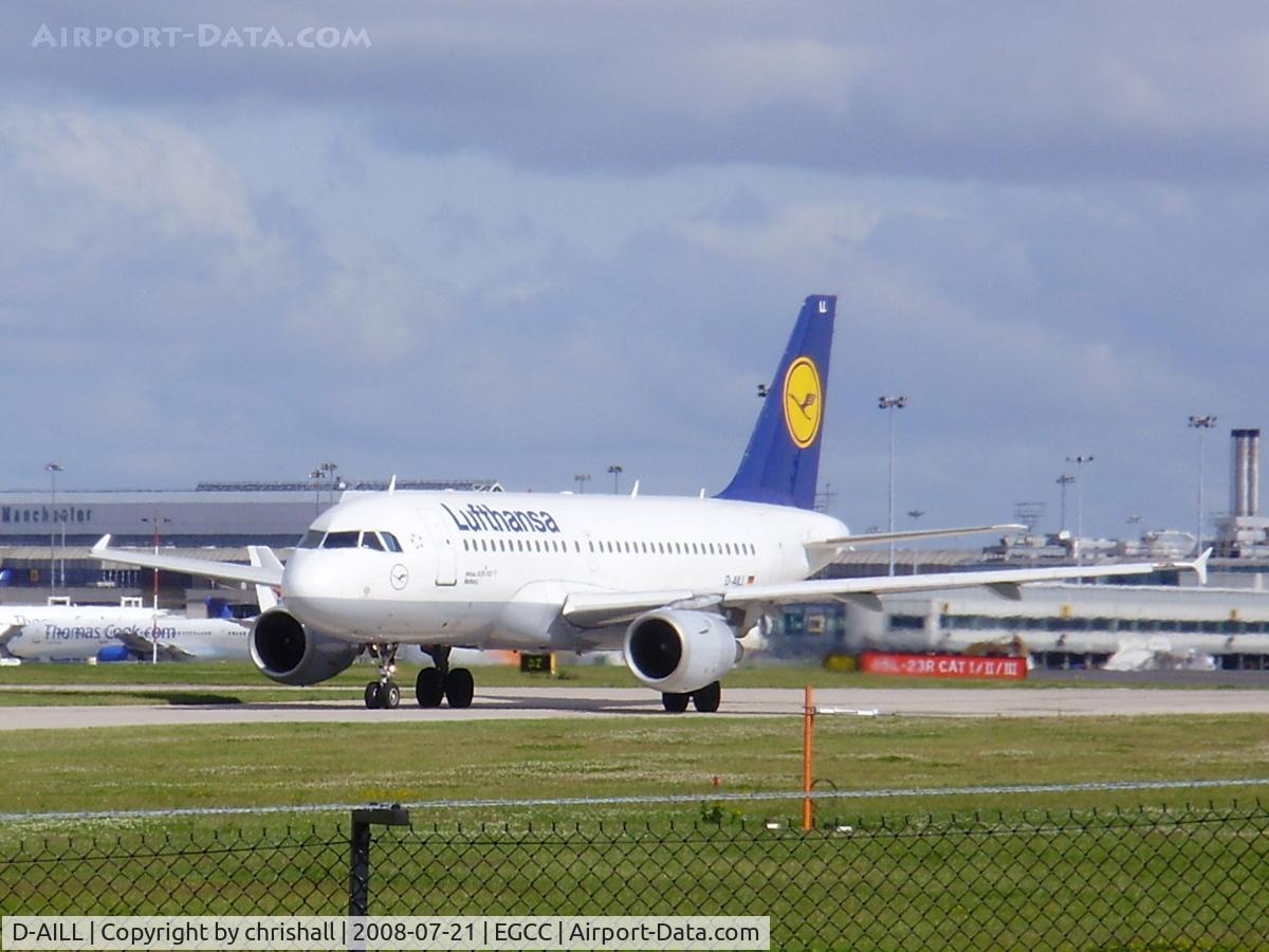 D-AILL, 1997 Airbus A319-114 C/N 689, Lufthansa