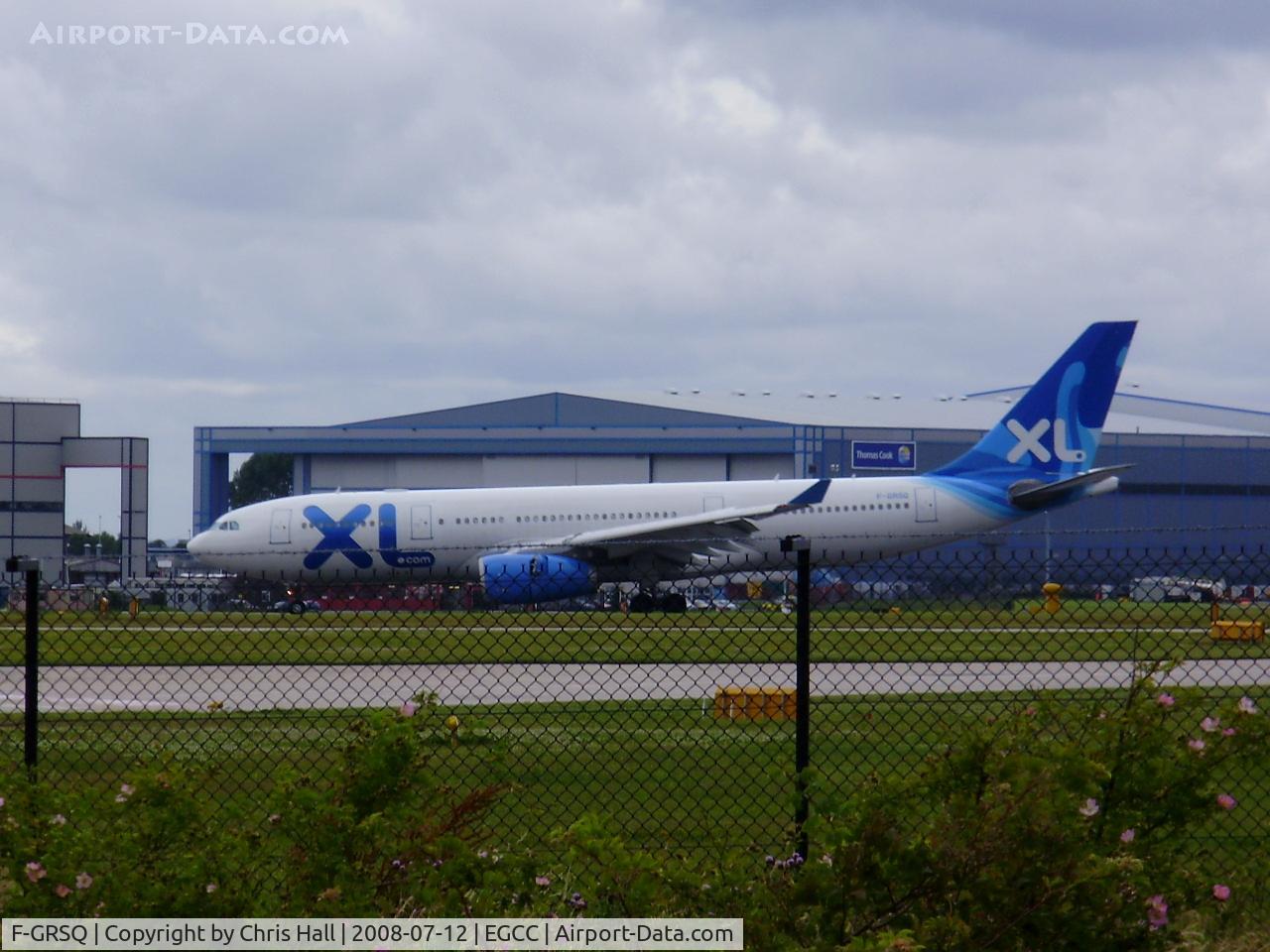 F-GRSQ, 2002 Airbus A330-243 C/N 501, XL Airways