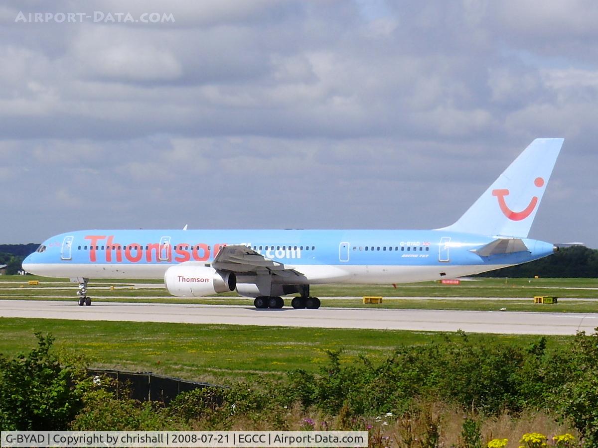 G-BYAD, 1992 Boeing 757-204 C/N 26963, Thomson