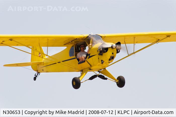 N30653, 1940 Piper J3C-65 Cub Cub C/N 5014, At West Coast Piper Cub Fly-in 2008 Lompoc