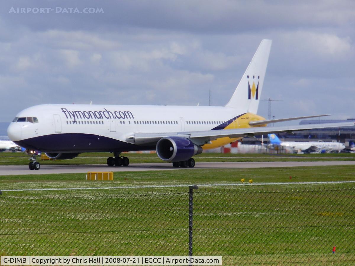 G-DIMB, 1997 Boeing 767-31K C/N 28865, Monarch Airlines