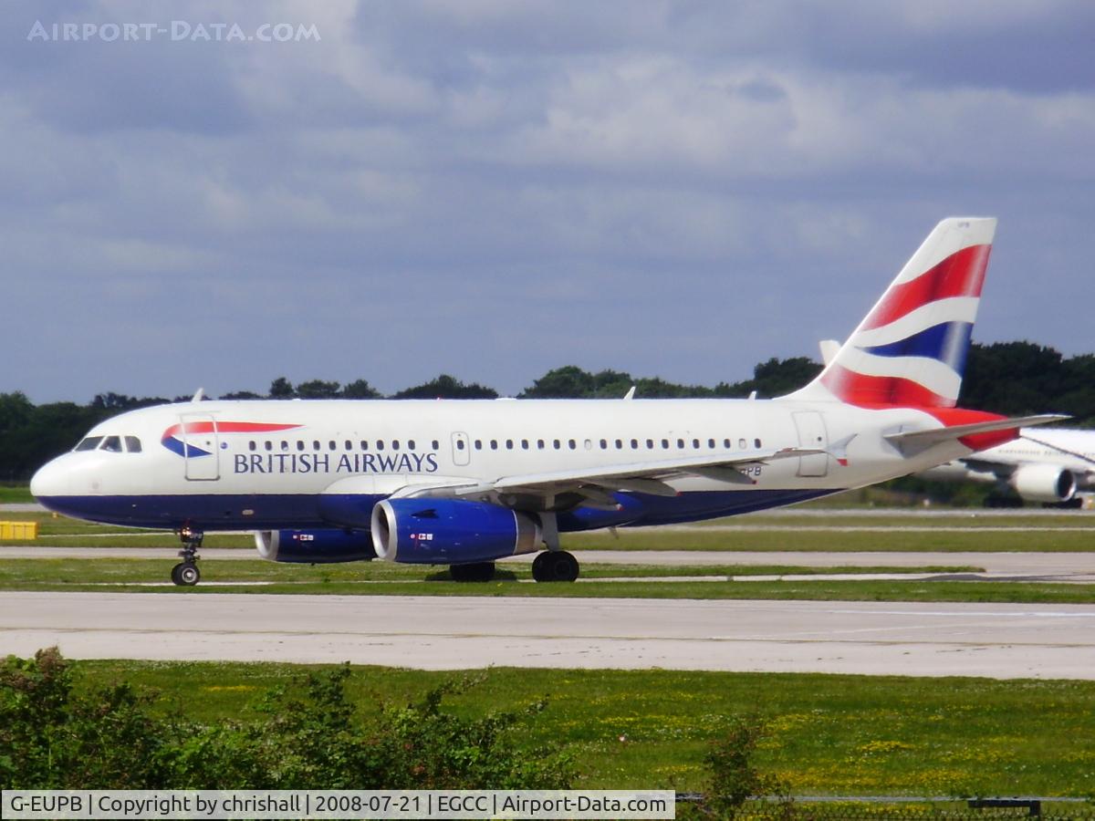 G-EUPB, 1999 Airbus A319-131 C/N 1115, British Airways