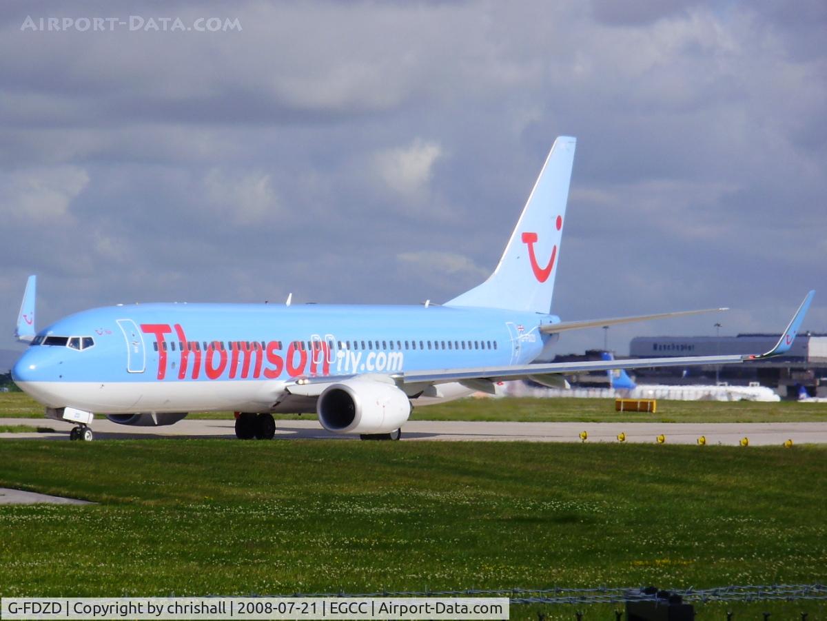 G-FDZD, 2007 Boeing 737-8K5 C/N 35132, Thomson