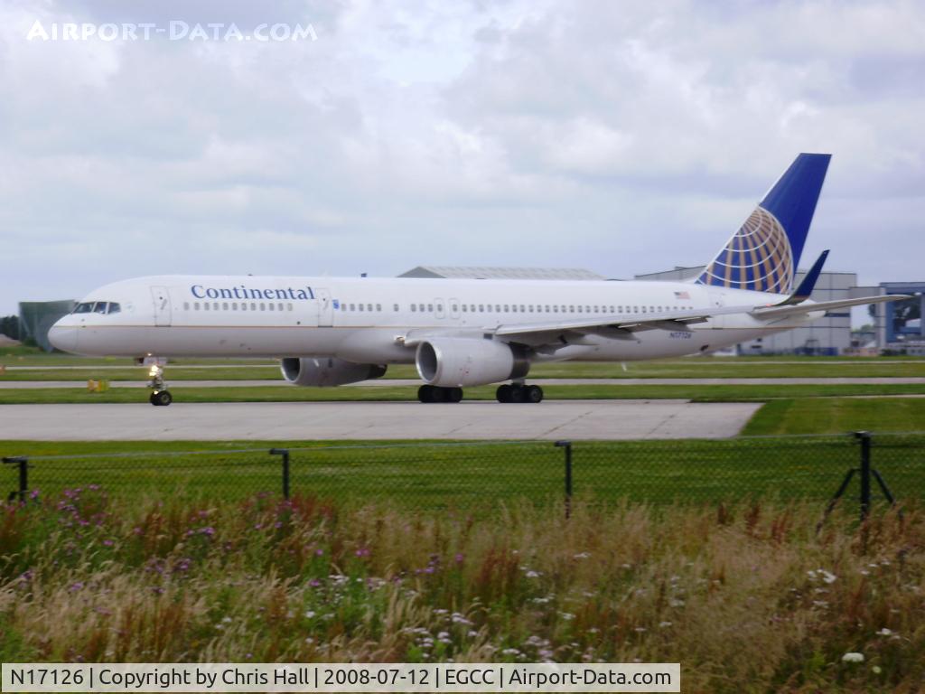 N17126, 1998 Boeing 757-224 C/N 27566, Continental Airlines